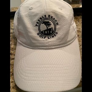 Pebble Beach Golf Links Hat - White - New